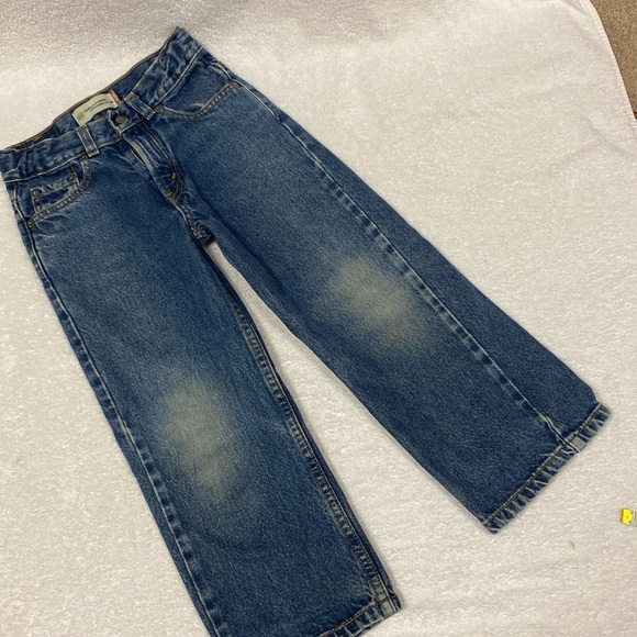 Y2K Levi’s 569 adjustable waist 100% cotton relaxed straight size 6r - Picture 2 of 11